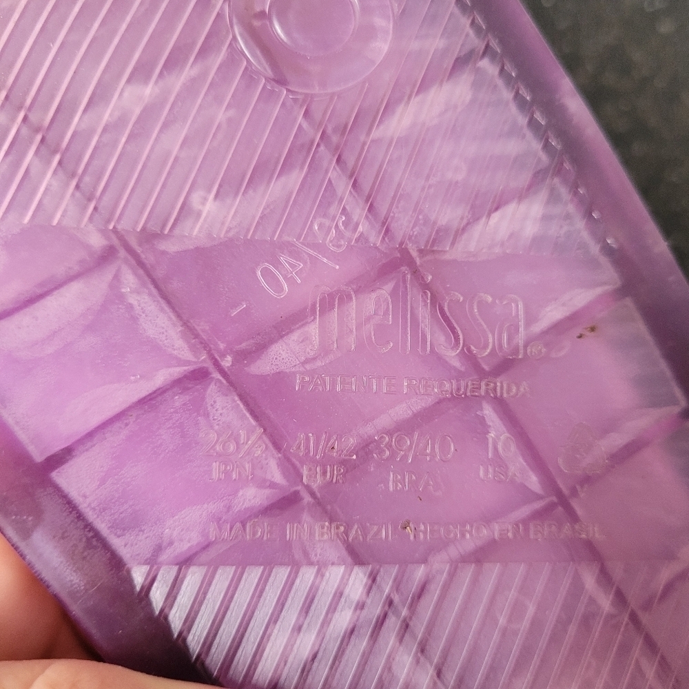 Melissa Purlpe Clear Slides - Picture 4 of 4